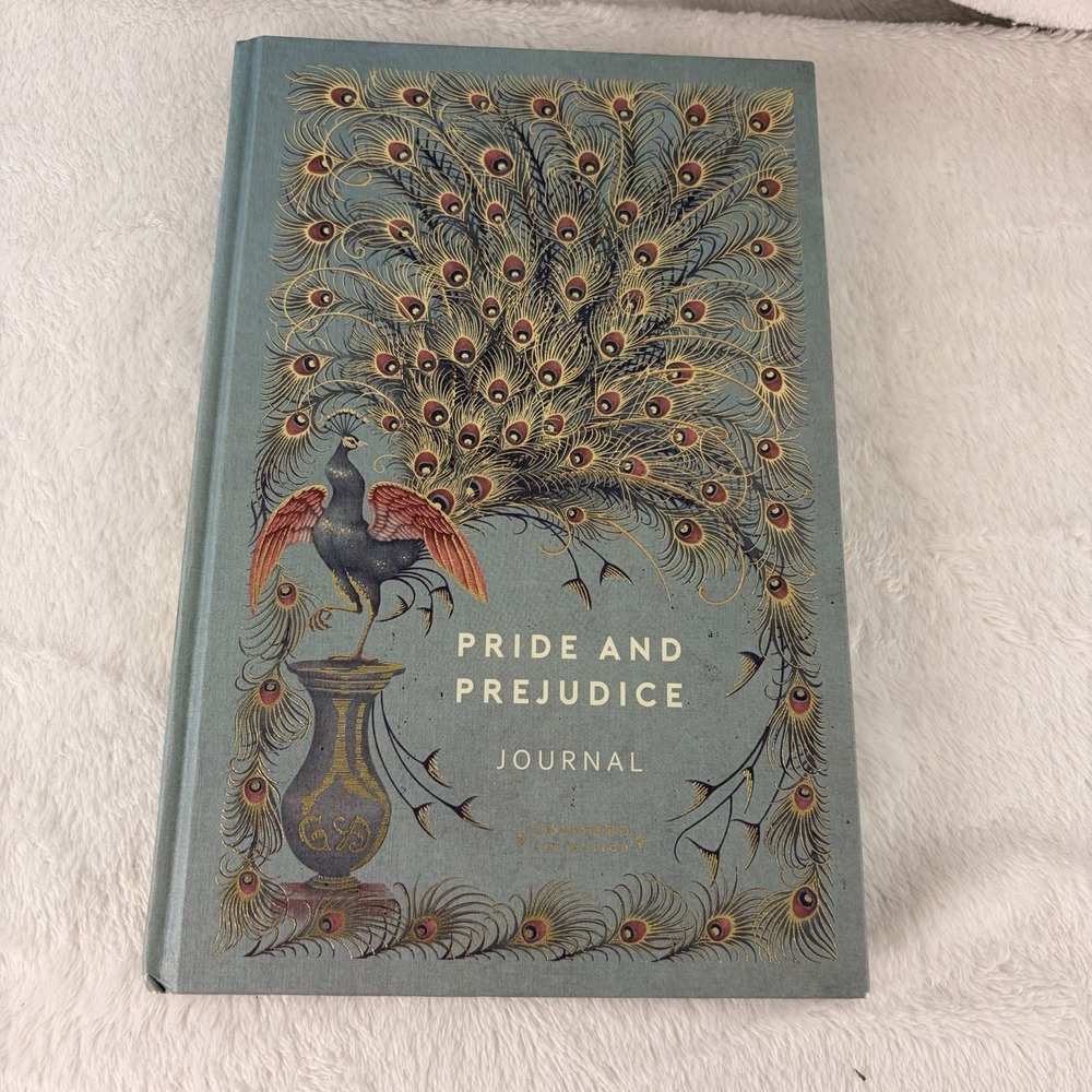Pride and Prejudice Lined Journal Cranford Collection Peacock Edition Hardcover